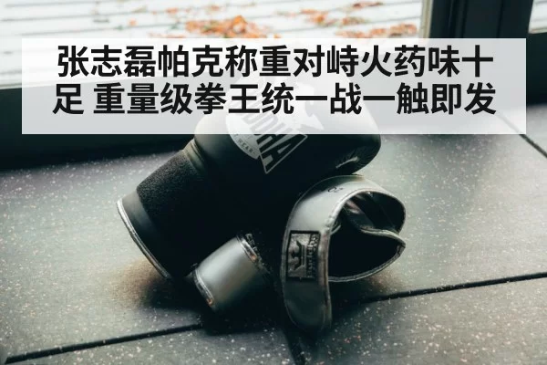张志磊帕克称重对峙火药味十足 重量级拳王统一战一触即发